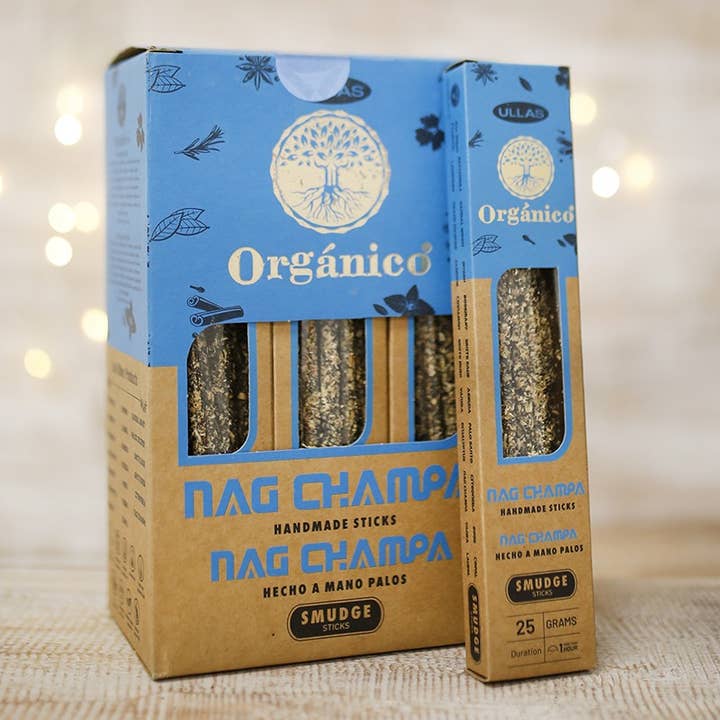 Incienso Nag Champa Ullas · pack de 12