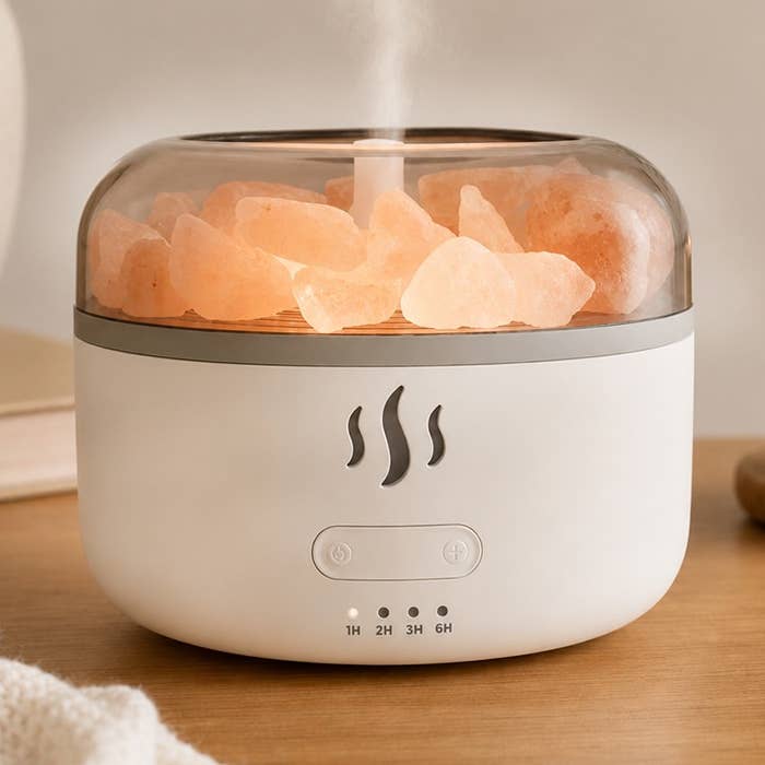 Difusor de aroma con sal del Himalaya Smoky